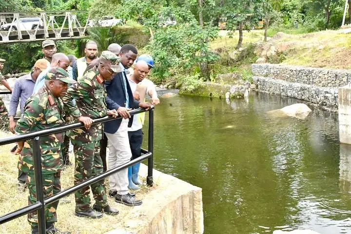 Waziri Bashungwa atembelea shamba la SUMAJKT Mngeta mkoani Morogoro